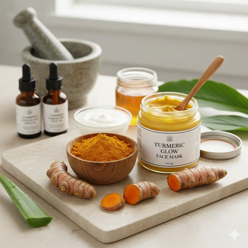The Golden Glow: Unlocking Turmeric’s Skincare Secrets
